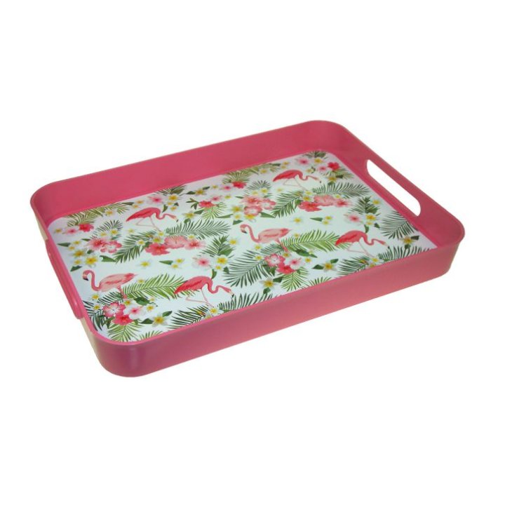 TACNA ČETVRTASTA PVC  - FLAMINGO