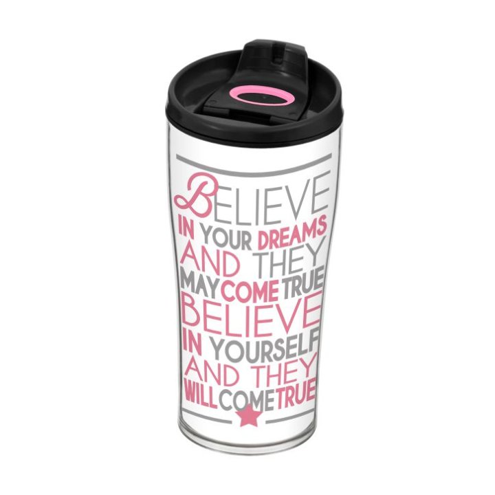 PUTNA ŠALICA 440 ML - BELIEVE