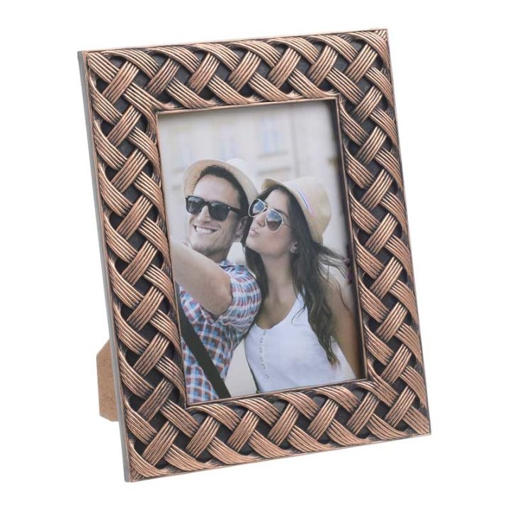 OKVIR ZA SLIKU 20x25 CM ANTIK BRONČANO-CRNI  - PVC