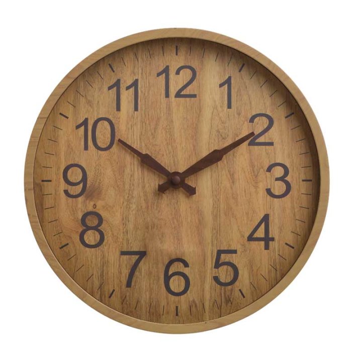 SAT ZIDNI NATUR 30 CM - PVC