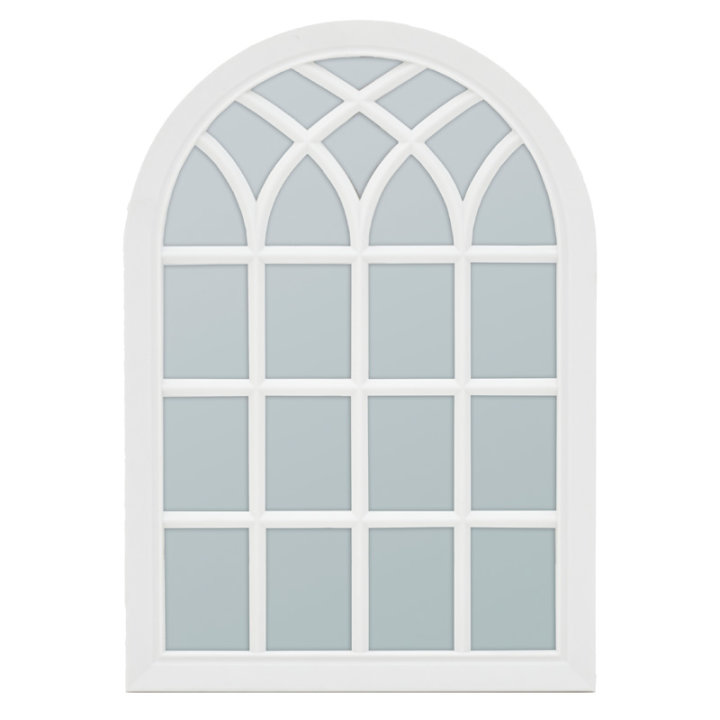 OGLEDALO ZIDNO BIJELO 50x35 CM - PVC
