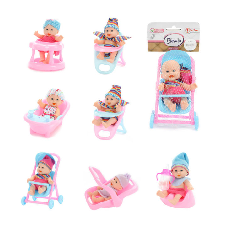 LUTKICA DOJENČE BEAU MINI BABY 12 CM