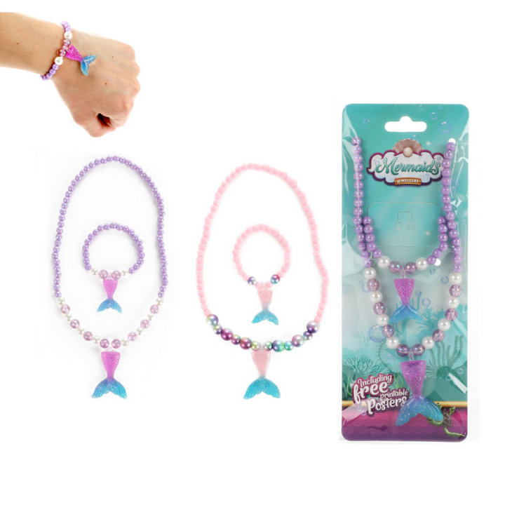 NAKIT SET MORSKA SIRENA NA BLISTERU 23,5x9,5 CM