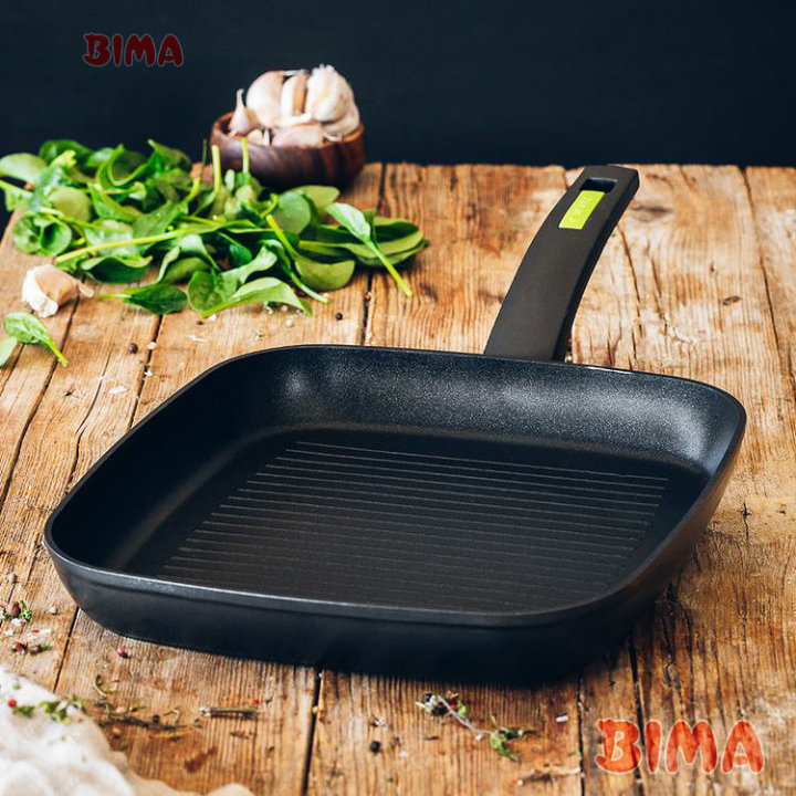 TAVA GRILL GREEN 28x28 CM - INDUKCIJSKO DNO