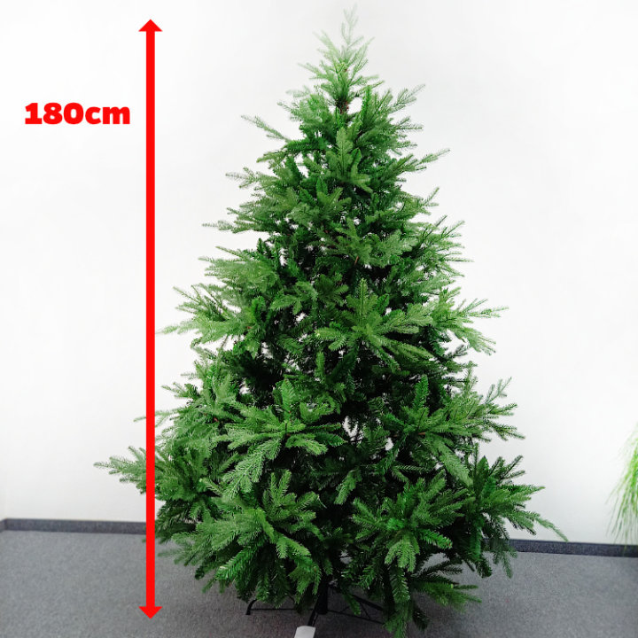 BOŽIĆNO DRVCE S METALNIM STALKOM JOYFULL 180 CM