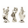 FIGURA STILIZIRANA ZALJUBLJENI PAR SREBRNI 10,5 CM