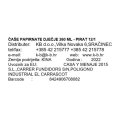 ČAŠE PAPIRNATE DJEČJE 260 ML - PIRAT 12/1