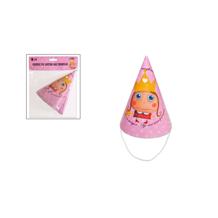 ŠEŠIRI ROĐENDANSKI DJEČJI 15 CM - PRINCEZA 6/1