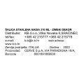 ŠALICA STAKLENA NADIA 310 ML - BOŽIĆNI DEKOR