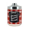 POSUDA ZA DOMAĆINSTVO 800 ML - KARIRANI DEKOR - HOME SWEET HOME