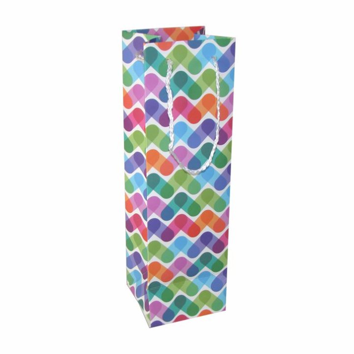 POKLON VREĆICA ZA BUTELJU 10x33x10 CM