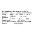 POKLON VREĆICA BOŽIĆNI MOTIV 26x32x12 CM