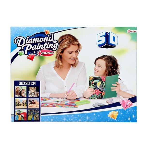 CANVAS PLATNO ZA BOJANJE DIAMOND 30x30 CM