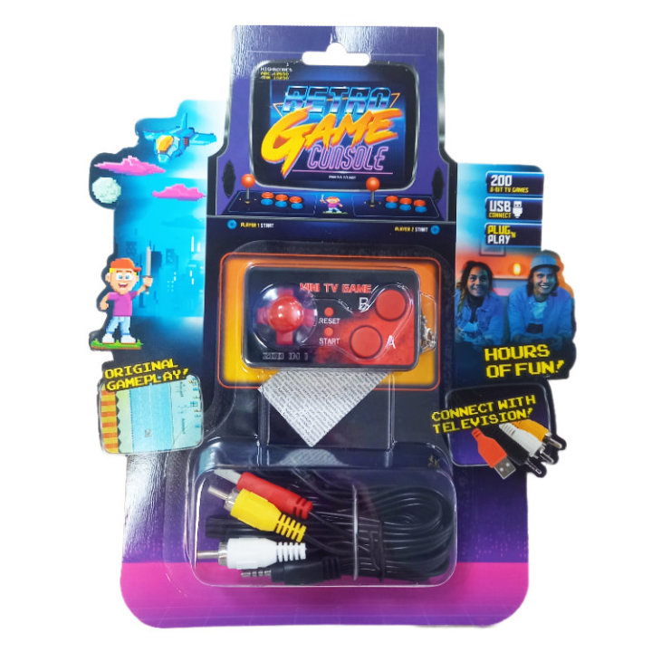 TV KONZOLA S 200 RETRO IGRICA NA BATERIJE - UKLJUČI I IGRAJ