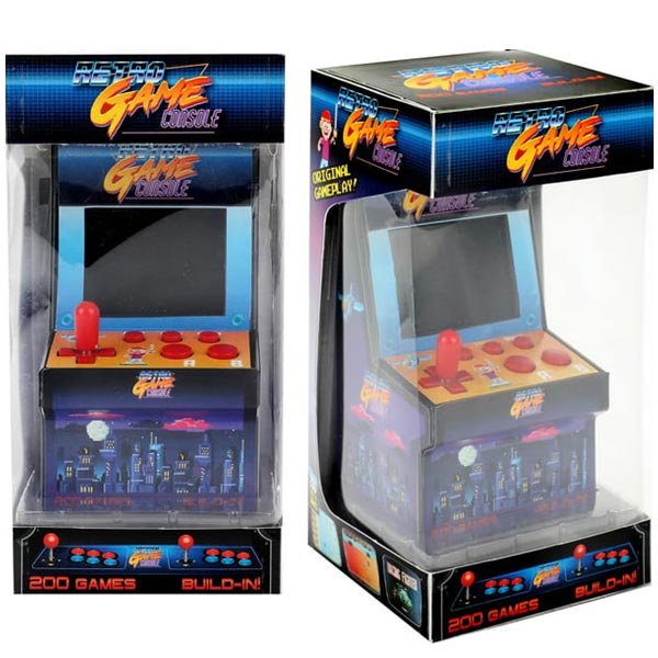 MINI ARCADE IGRAĆA KONZOLA 14 CM S 200 RETRO IGRICA