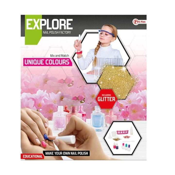 SET ZA IZRADU LAKOVA ZA NOKTE EXPLORE