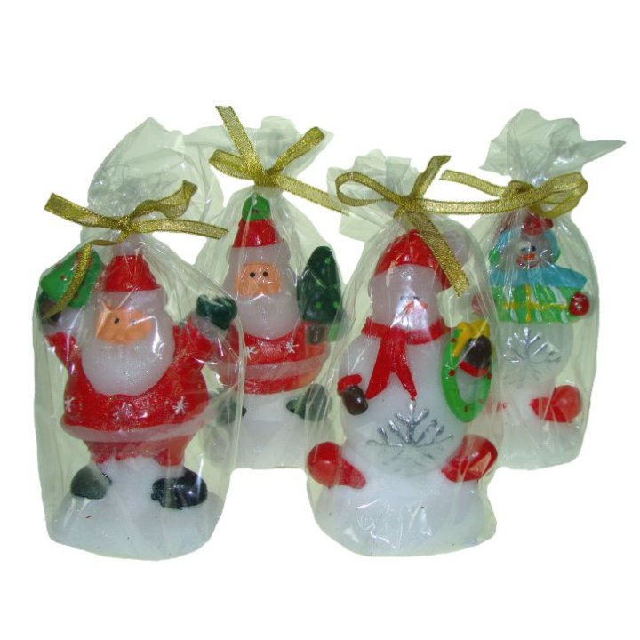 SVIJEĆA BOŽIĆNJAK / SNJEGOVIĆ 13 CM