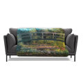 PREKRIVAČ UKRASNI ART & PLAID - SLIKA CLAUD MONET 150 CM