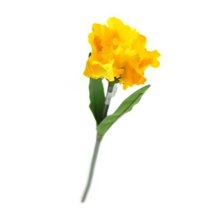 UMJETNO CVIJEĆE IRIS ŽUTI 53 CM