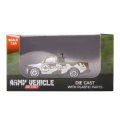 VOJNA VOZILA METALNA SORT MODELI 1:64