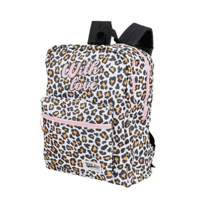 RUKSAK 35x25x38 CM - WITH LOVE / AWESOME