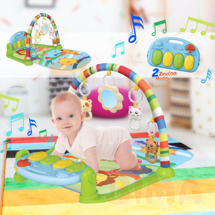 PODLOGA ZA BEBE IGRAONICA MUZIČKA - BABY GYM