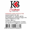 KUGLE ZA BOR 6 CM 24/1 SREBRNE - MAGENTA PERLA, MAT, GLITER, SJAJNE