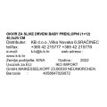 OKVIR ZA SLIKE DRVENI BABY PREKLOPNI