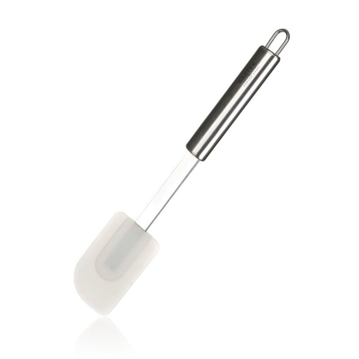 LOPATICA ZA KREMU ZA KOLAČE SILIKONSKA S INOX DRŠKOM 24x5 CM - AZORA - GASTEX