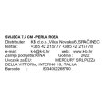 SVIJEĆA 7,5 CM - PERLA ROZA