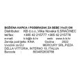 BOŽIĆNA KAPICA I PODBRADAK ZA BEBE