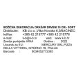 BOŽIĆNA DEKORACIJA ORAŠAR DRVENI 30 CM