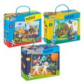 PUZZLE 45 DIJELNE - GRADITELJI, ASTRONAUTI, PIRATI