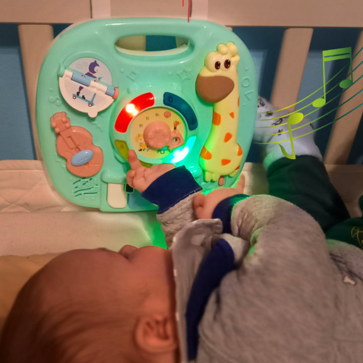 DIDAKTIČKA IGRAČKA GLAZBENA  ZA BEBE MINI PIANO