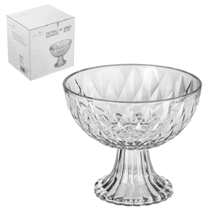 ZDJELA STAKLENA DIAMOND 18 CM