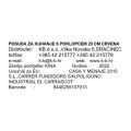 INDUKCIJSKA POSUDA ZA KUHANJE S POKLOPCEM 20 CM CRVENA