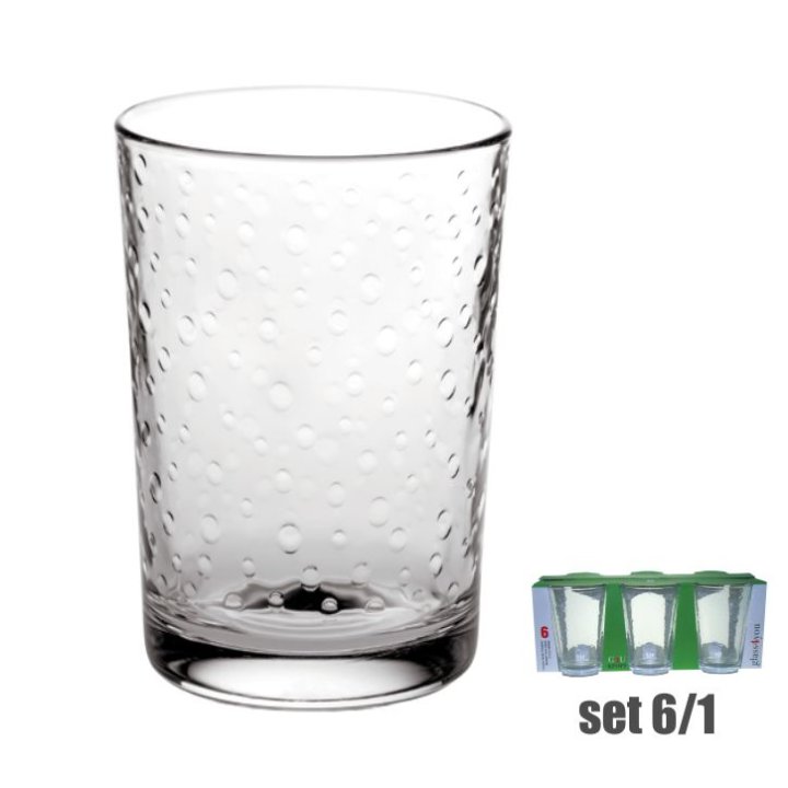 ČAŠE GLASS4YOU KEOPS 6/1 210 ML