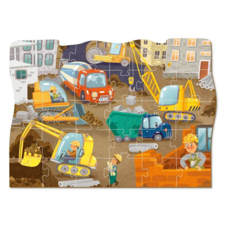 PUZZLE 30 DIJELNE - GRAĐEVISKI STROJEVI