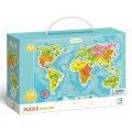 PUZZLE 100 DIJELNE - KARTA SVIJETA
