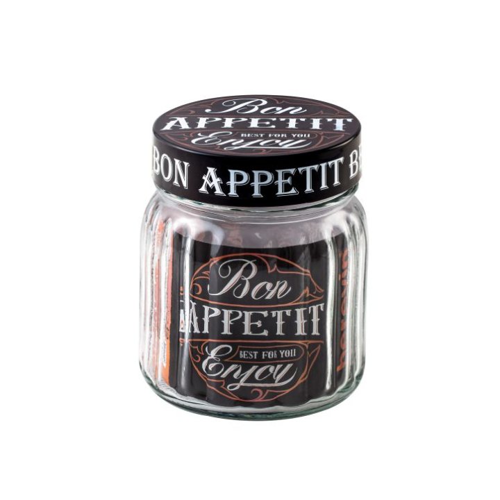 POSUDA ZA ZAČINE 1000 ML S POKLOPCEM - BON APPETITE