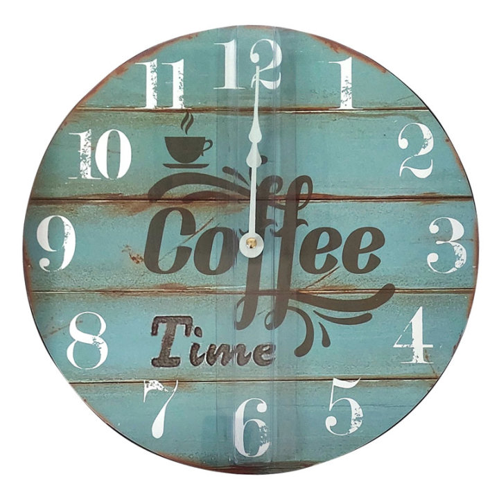 SAT ZIDNI OKRUGLI COFFEE TIME 30 CM