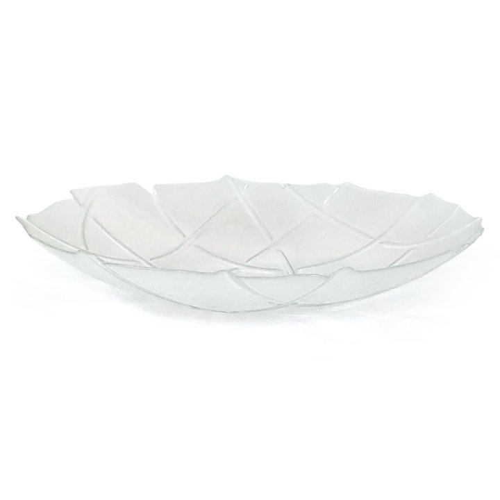 ZDJELA STAKLENA DEKORIRANA LINEA 40 CM