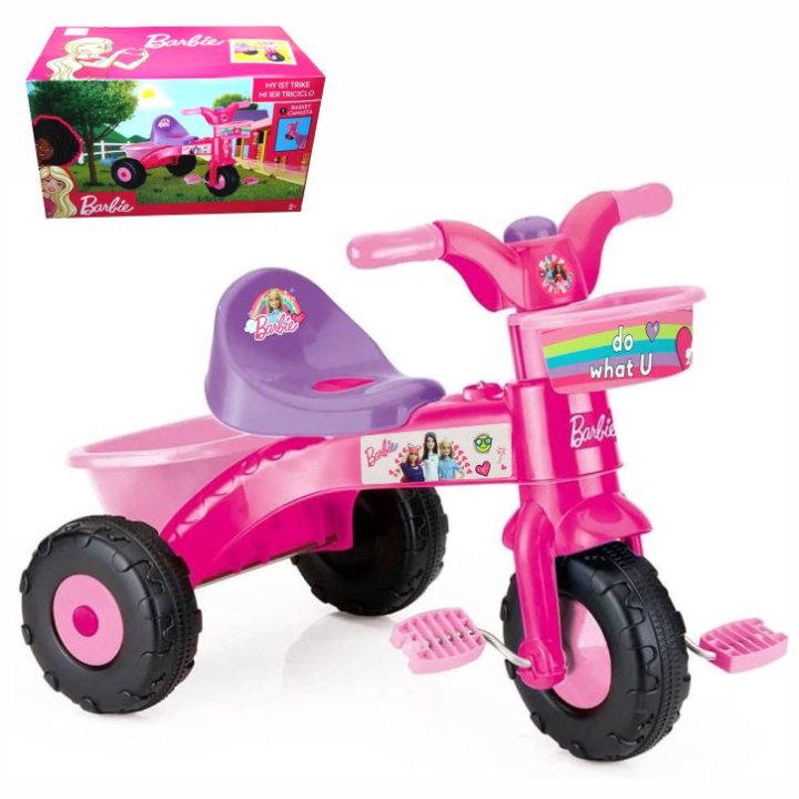 TRICIKL ZA DJECU ROZI  - BARBIE