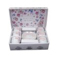 SET ŠALICA ZA KAVU 6/1 PORCULAN 180 ML - ZLATNA LINIJA