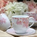 SET ŠALICA ZA KAVU 6/1 PORCULAN 180 ML - ZLATNA LINIJA