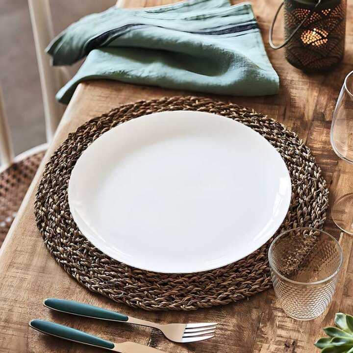 TANJUR DIWALI BIJELI PLITKI 25 CM