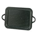 GRILL PLOČA ČETVRTASTA EMAJLIRANA S RUČKAMA 31x24 CM