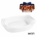PEKAČI SMART CUISINE CARINE 3/1 ČETVRTASTI 38 / 34 / 30 CM - LUMINARC