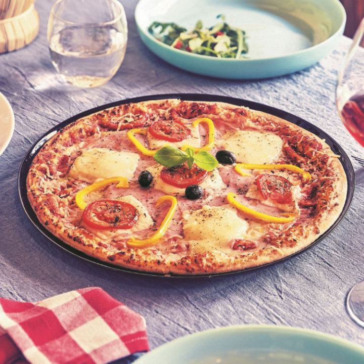 TANJUR ZA PIZZU FRIEND'S TIME CRNI 32 CM