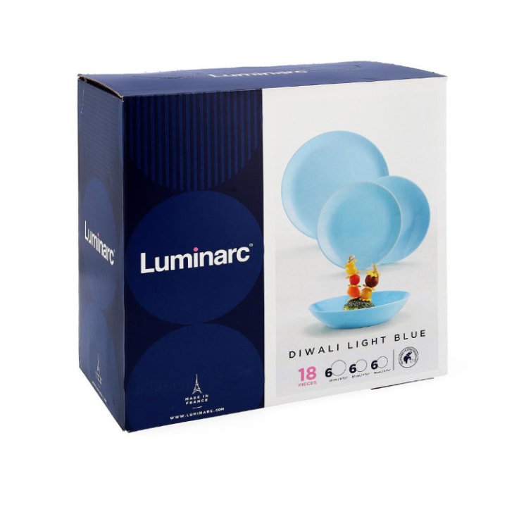 SET TANJURA DIWALI PLAVI 18 DIJELNI - LUMINARC